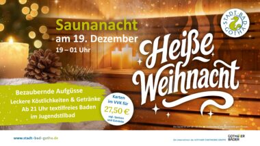🎄✨ Heiße Weihnacht im Stadt-Bad Gotha! ✨🔥