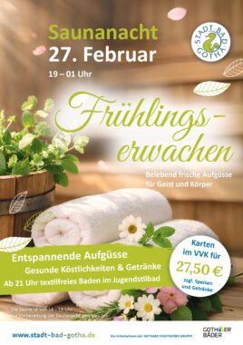 🌸 Saunanacht „Frühlingserwachen“ 🌸