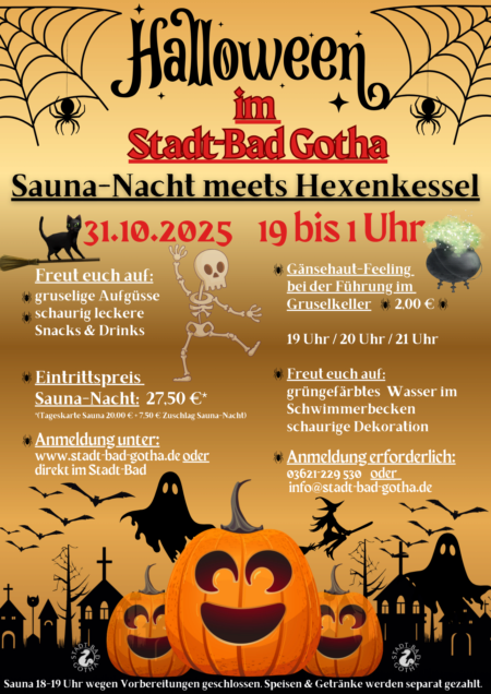 Halloween im Stadt-Bad Gotha