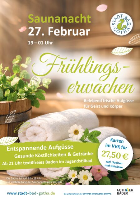 🌸 Saunanacht „Frühlingserwachen“ 🌸